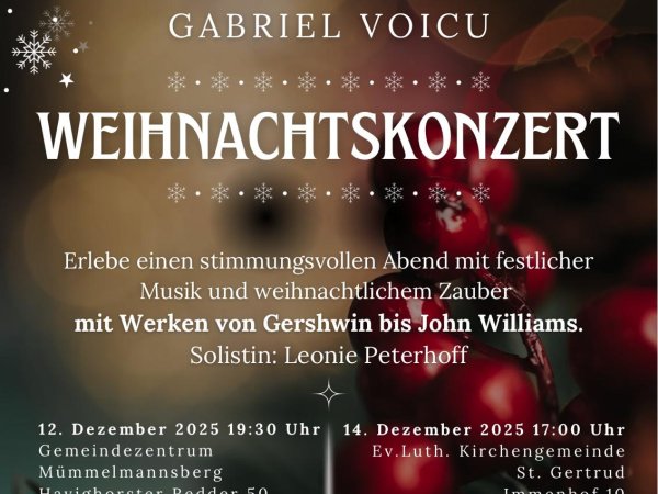 Weihnachtskonzerte 2025