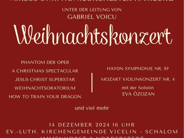 Weihnachtskonzert in Norderstedt